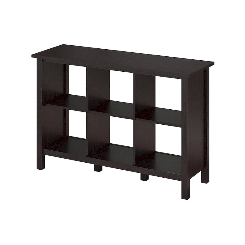 Mueble de almacenamiento con seis compartimentos