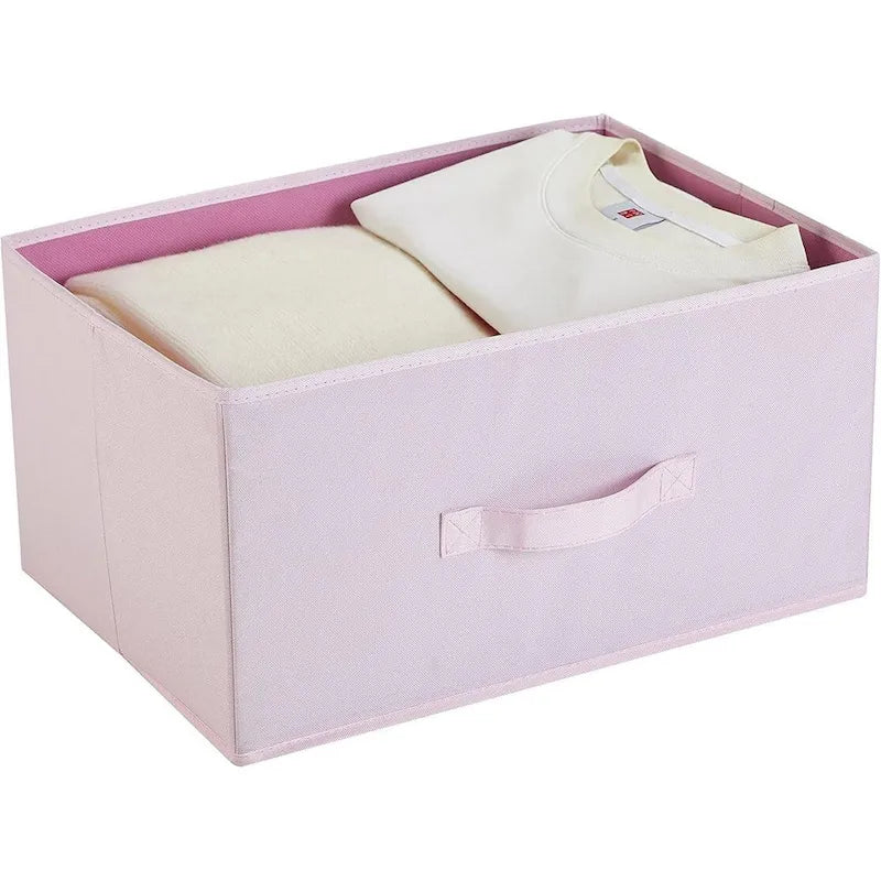Carrito de almacenamiento de tela con cajones de 3 niveles