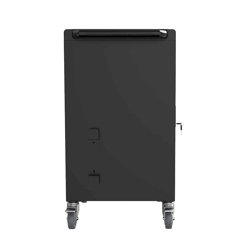 Mobiler Lade-Wagen und -Schrank für Tablets und Laptops mit Zahlenschloss