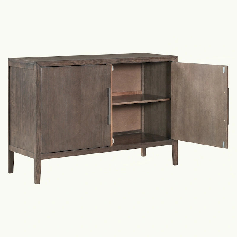 Meuble en bois avec 2 portes