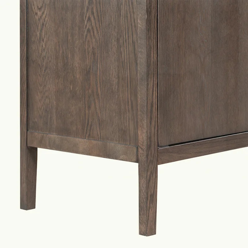 Meuble en bois avec 2 portes