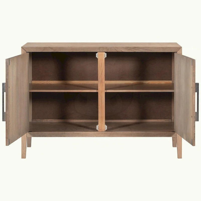 Meuble en bois avec 2 portes