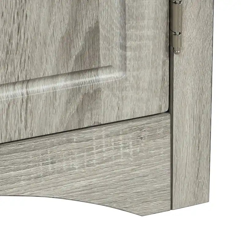 Armario triangular de almacenamiento para baño con estantes ajustables