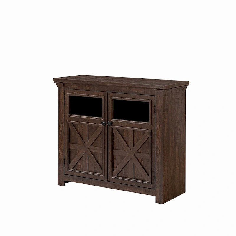38 Sideboard im Landhausstil mit 2 Türen, großer Buffetschrank