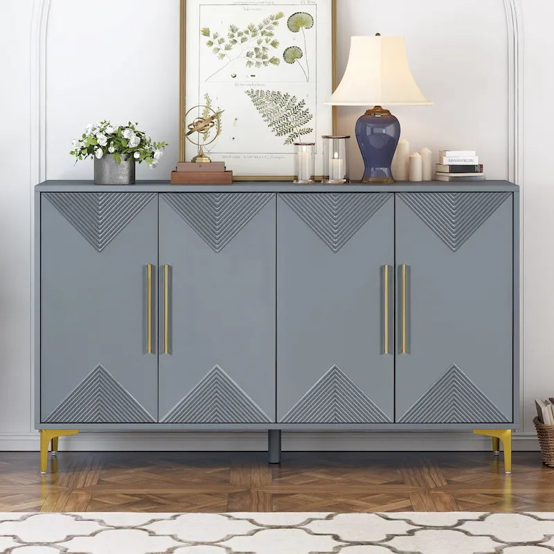 60 Sideboard mit 4 Türen
