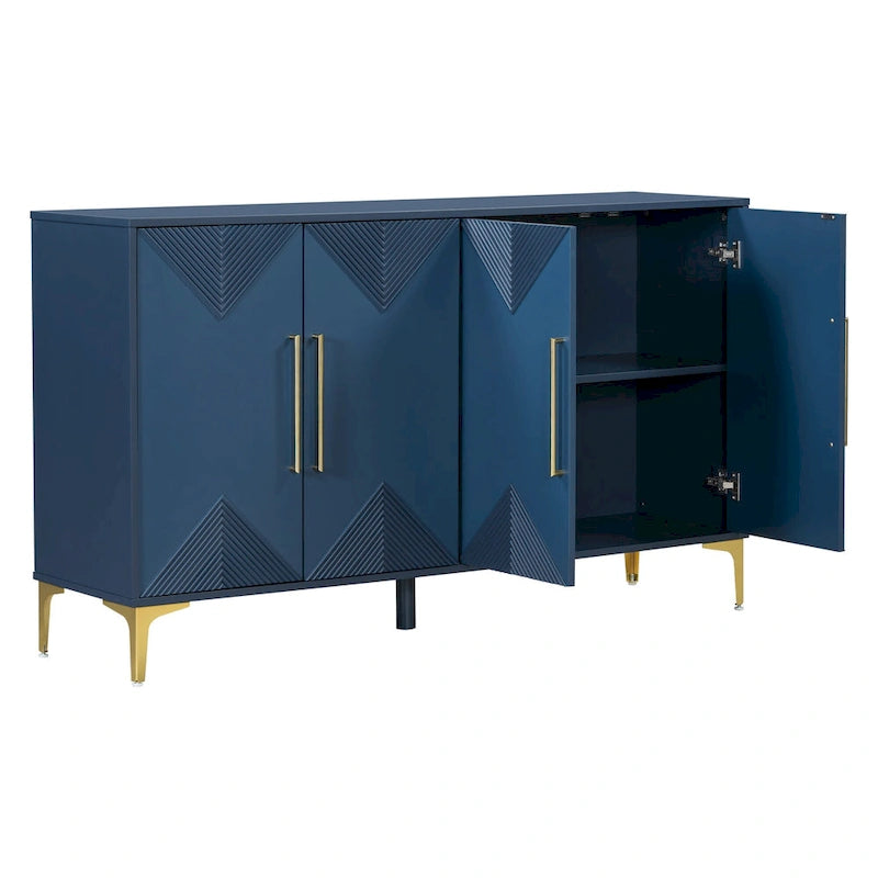 Aparador de 4 puertas de 60
