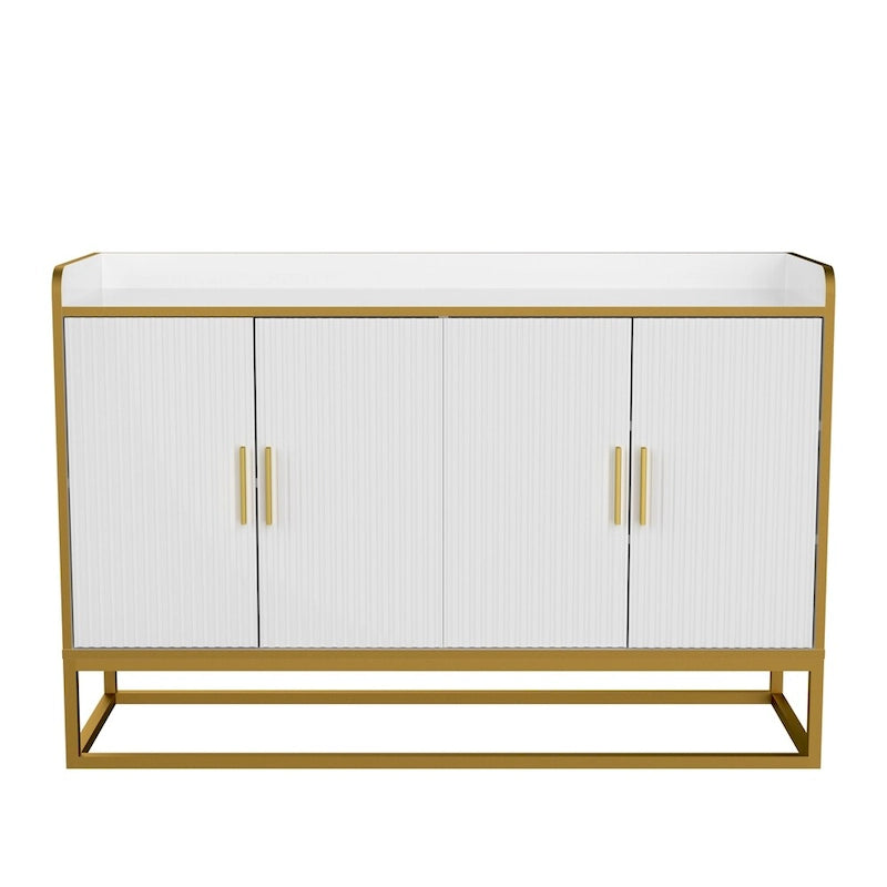 Moderner Küchenbuffetschrank mit Metallbeinen
