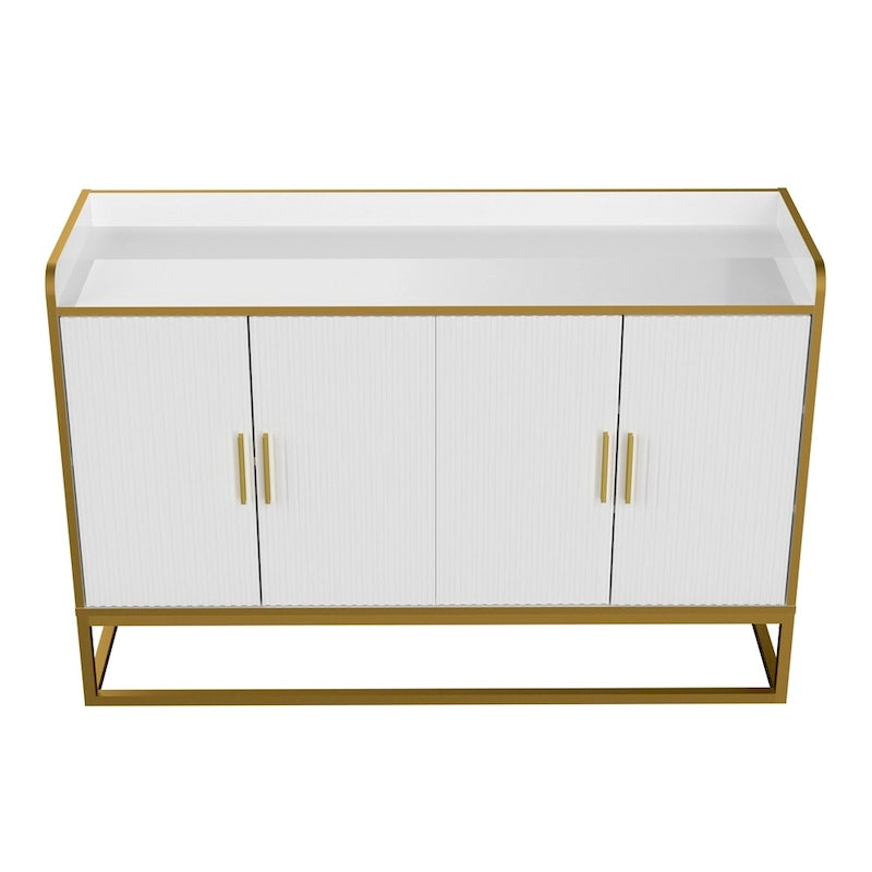 Moderner Küchenbuffetschrank mit Metallbeinen