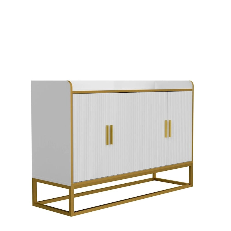 Moderner Küchenbuffetschrank mit Metallbeinen