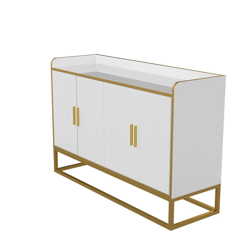 Moderner Küchenbuffetschrank mit Metallbeinen