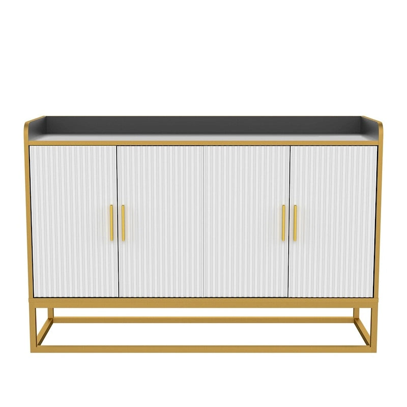 Moderner Küchenbuffetschrank mit Metallbeinen