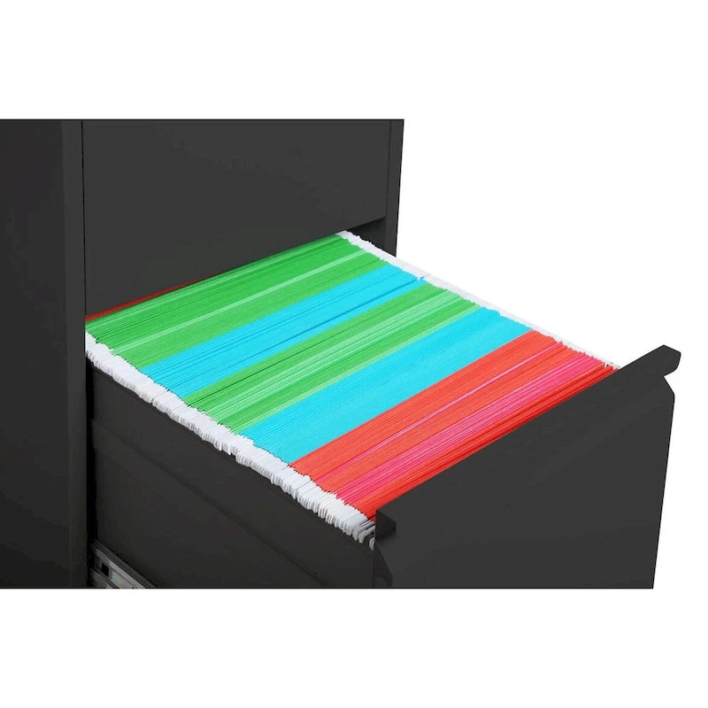 Classeur vertical métallique à 2 tiroirs, largeur de 14.96 W, avec serrure, pour bureau ou maison, documents A4, juridiques ou au format lettre