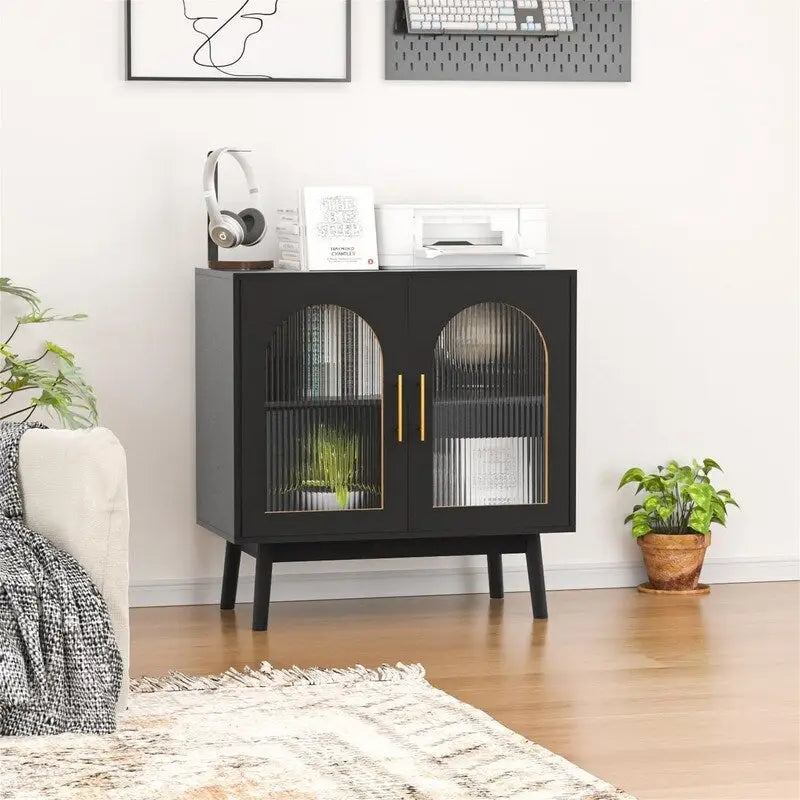 Sideboard-Buffetschrank, Akzent-Küchenschrank mit Stauraum - 15.7D x 31.5W x 31.5H