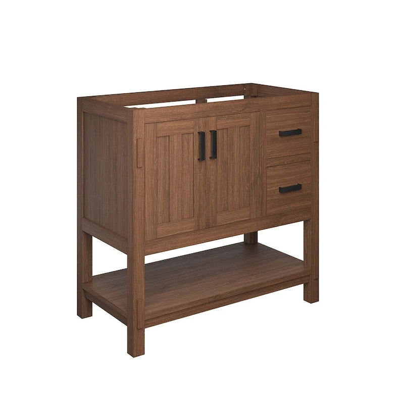 36 Badezimmer-Waschtischunterschrank aus Holz (Waschbecken nicht enthalten) - 36