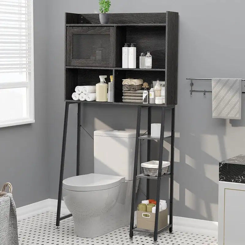 Armario de almacenamiento sobre el inodoro - 11.8D x 32.3W x 60.2H
