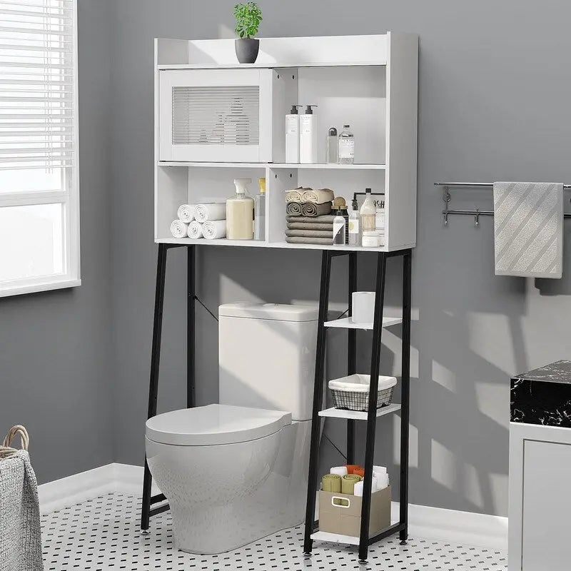 Armario de almacenamiento sobre el inodoro - 11.8D x 32.3W x 60.2H